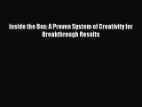 [PDF Download] Inside the Box: A Proven System of Creativity for Breakthrough Results [PDF]