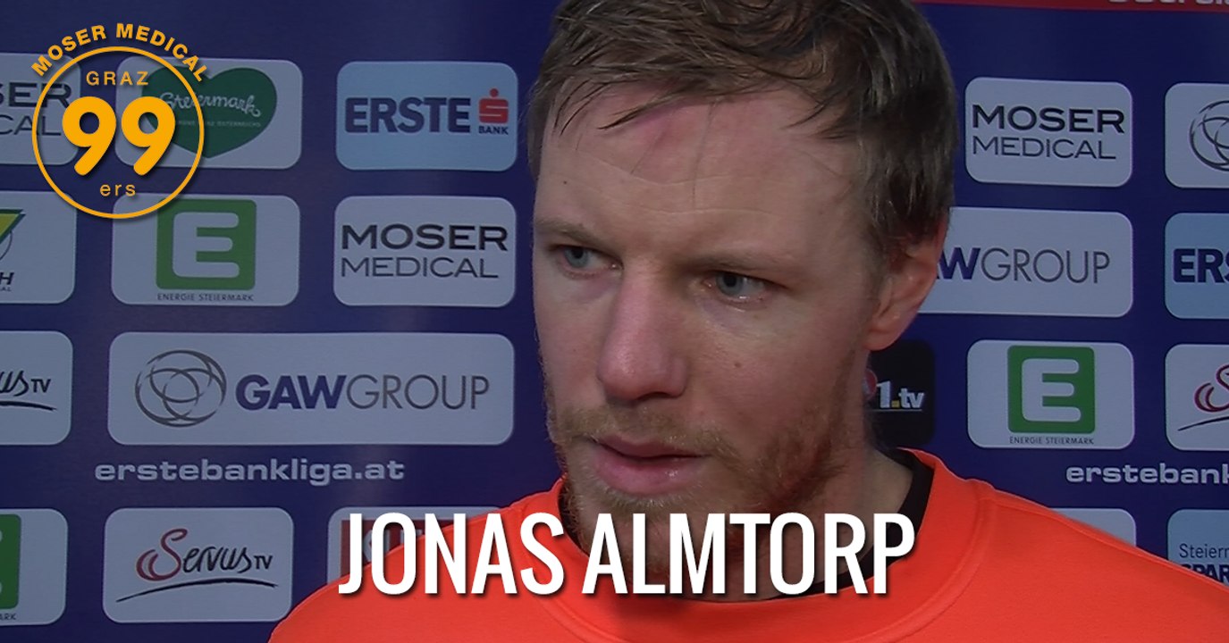 'We created a lot of chances' - Jonas Almtorp /Graz99ers