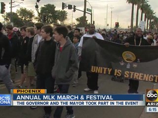 Mesa, Phoenix celebrates MLK Day