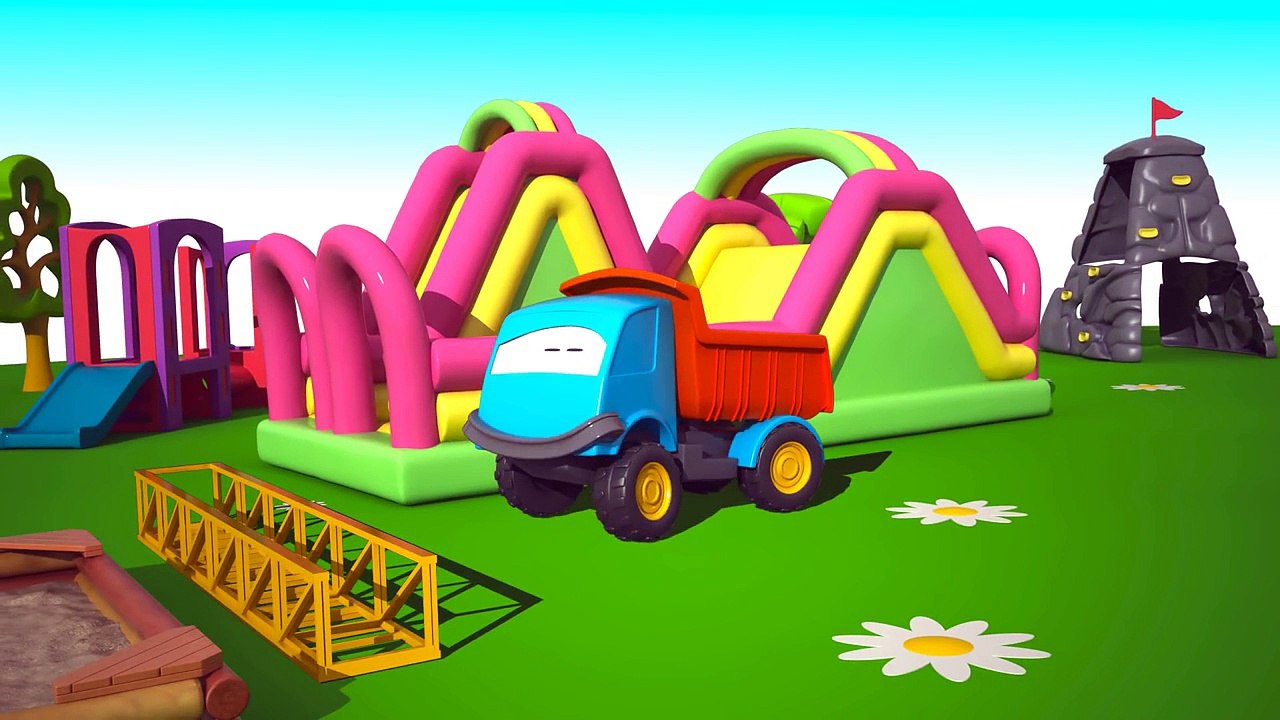 Leo der neugierige Lastwagen - Leo und das Feuerwehrauto - Können wir das schaffen?