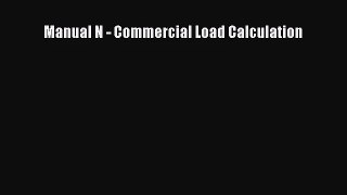 [PDF Download] Manual N - Commercial Load Calculation [PDF] Full Ebook