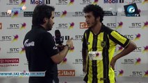 تصريح محمد قاسم بعد مباراة الهلال ll ذهاب كأس الملك 2013