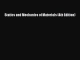 [PDF Download] Statics and Mechanics of Materials (4th Edition) [PDF] Full Ebook