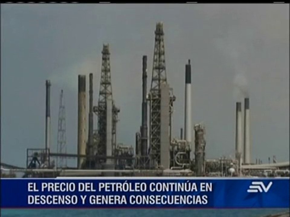 Caída precio del petróleo