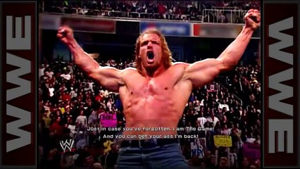 Wrestlemania X8 Triple H vs Chris Jericho Promo