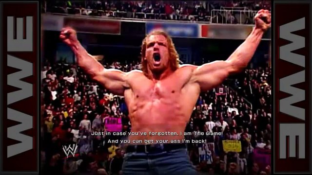 Wrestlemania X8 Triple H vs Chris Jericho Promo