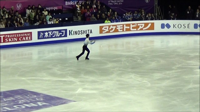 Yuzuru Hanyu. SP. ISU Final GP 2015 Barcelona.