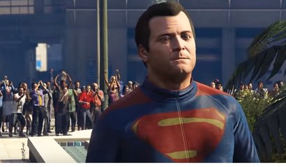 Batman v Superman Dawn of Justice Trailer Recreated in GTA 5