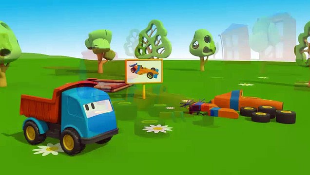 30 min de Léo le camion benne curieux - Compilation HD | Dessins animés en français pour les enfants Fun Fan FUN Videos