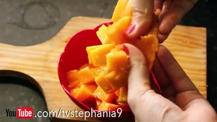 Palette of mango Mexican condensed milk