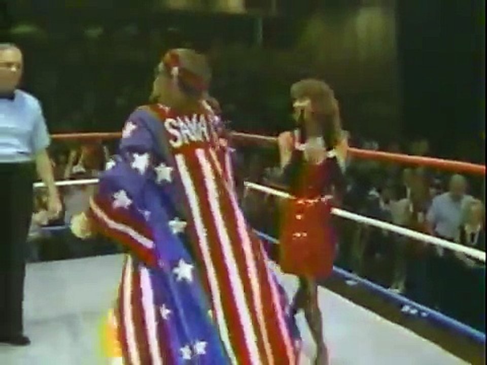 Randy Savage in action   Championship Wrestling Sept 7th, 1985