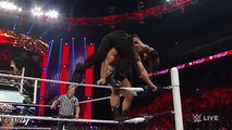 Roman Reigns vs Rusev Special Guest Referee Chris Jericho Raw, January 18, 2016