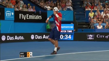 Le joueur de tennis Jack Sock surprend tout le monde avec son geste fair-play