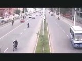 Nepal Earthquake   CCTV footage  at a road in nepal 25 April 2015 Biggest Earthquakes