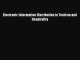 [PDF Download] Electronic Information Distribution in Tourism and Hospitality [PDF] Full Ebook