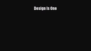 [PDF Download] Design Is One [PDF] Full Ebook