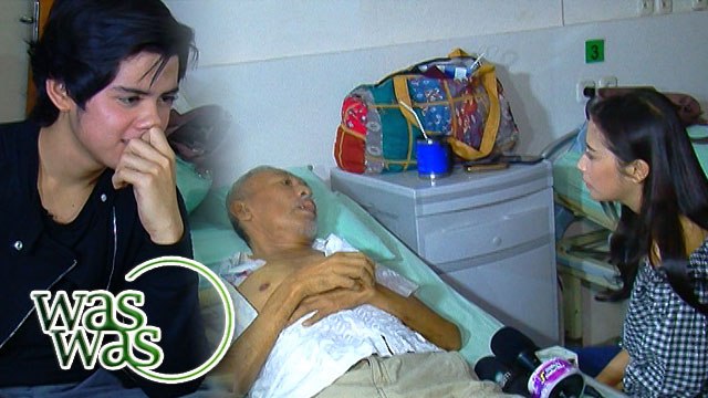 Prilly-Aliando Jenguk Agustian Wartawan Senior - WasWas 19 Januari 2016