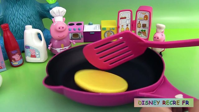 Pâte à modeler Play Doh Chef PⒺⓅpa ⓅⒾⒼ Ustensiles de Cuisine Macaron le Glouton Cookie Mon