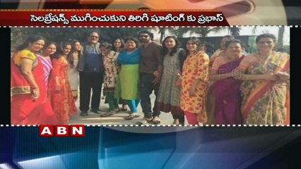 Prabhas to rejoin Bahubali shooting after Sankranti Celebrations (19-01-2016)