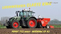 Fendt 820 & Carré + Fendt 722 & Miedema CP42 Loonw. Claeys KMK