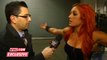 Is Becky Lynch the new dirtiest player in the game Raw Fallout, January 18, 2015