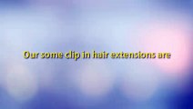 Clip In Hair Extensions - Straight in 20 Inch