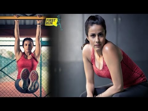 Hot Gul Panag Spotted @ Launch Of First Run Mobile App