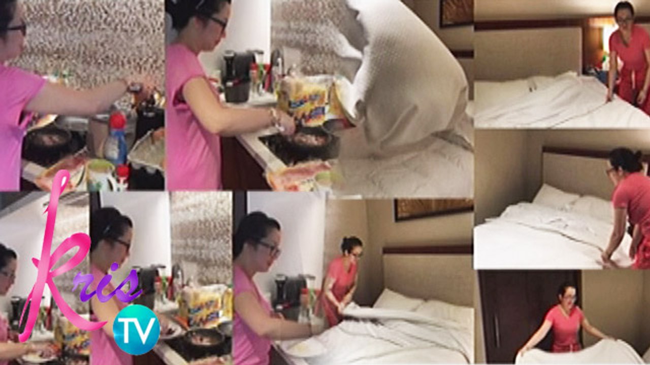 Kris TV: Kris do her chores in Hawaii