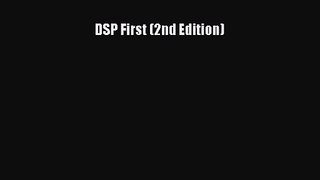 [PDF Download] DSP First (2nd Edition) [PDF] Full Ebook