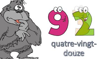 Cours de français pour les enfants # De 90 à 100