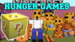 PopularMMOs Minecraft: THE SIMPSONS HUNGER GAMES - Lucky Block Mod PAT and JEN