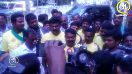 Seeman 20160119 Arrested at Madurai