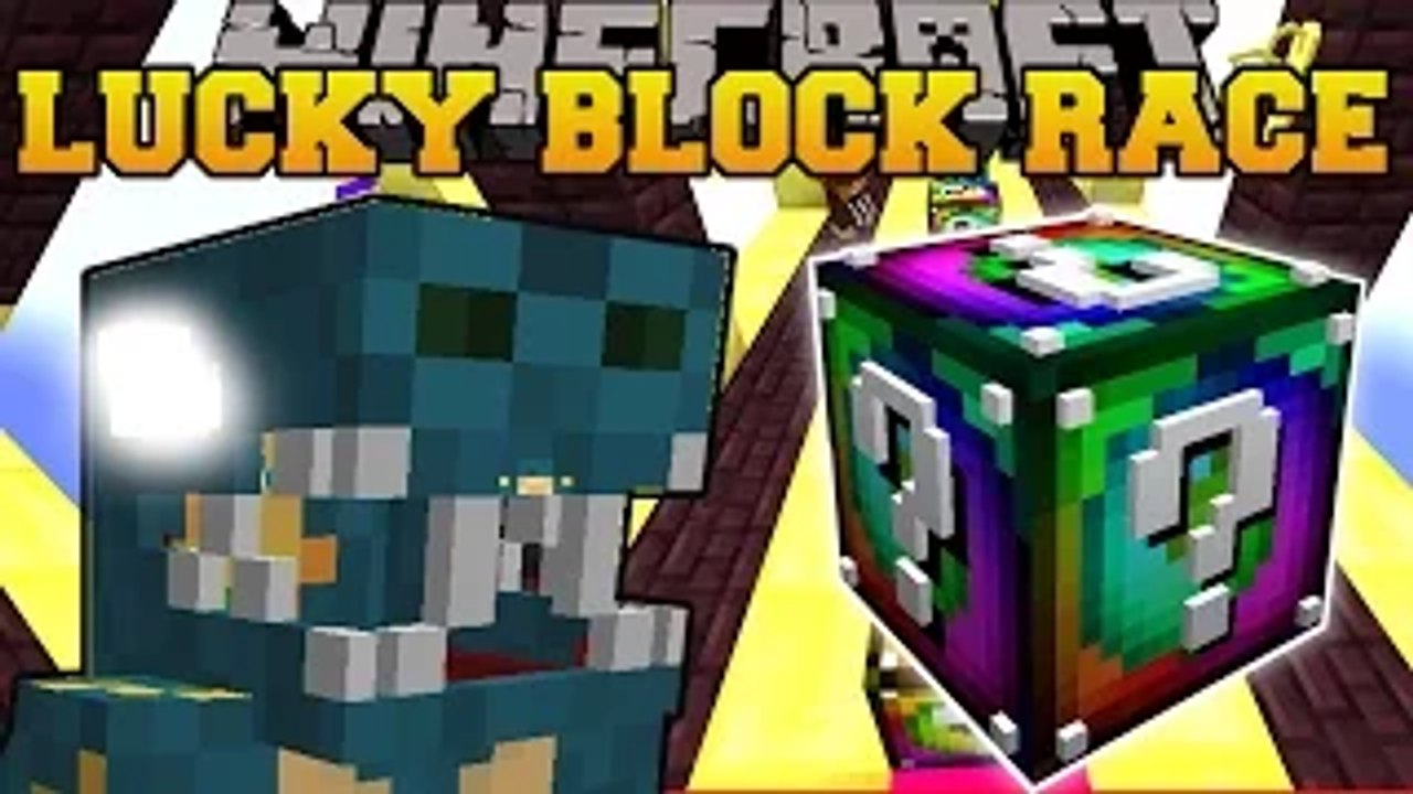 lucky block race Minecraft: SPIRAL OF DEATH LUCKY BLOCK RACE