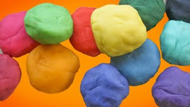 Play Doh Finger Family Ball Pit Song for learning colors | Nursery Rhymes for Children and