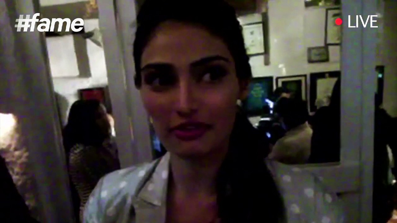 Athiya Shetty At Daboo Ratnani’s Calendar Launch 2016 | #fame Bollywood