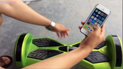 Xe điện 2 bánh cân bằng kết nối điện thoại có Bluetooth