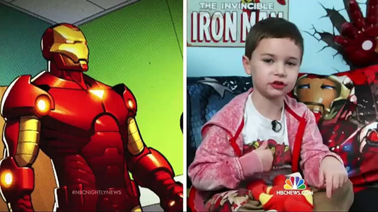 Marvel Honors Boy Fighting Hemophilia With Cameo in ‘Iron Man’ Comic (Funny Videos 720p)