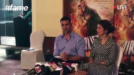 Akshay Kumar And Nimrat Kaur Promote Their Movie ‘Airlift’