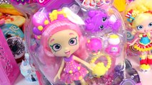 3 Shopkins Shoppies Dolls Poppette Jessicake Bubbleisha Doll Toy Unboxing   Exclusives Vid