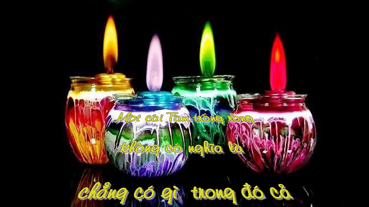 MỘT CÁI TÂM TRỐNG KHÔNG