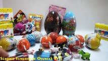 Ahşap Oyuncak Tavuk ve Yumurtalar ile 3 Kinder Surprise Minyonlar Sürpriz Yumurta izle