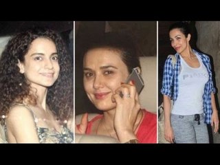 Screening Of Movie Bombay Velvet With Star Cast