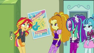 Sunset Shimmer Gives The Dazzlings A Tour MLP: Equestria Girls – Rainbow Rocks [HD]