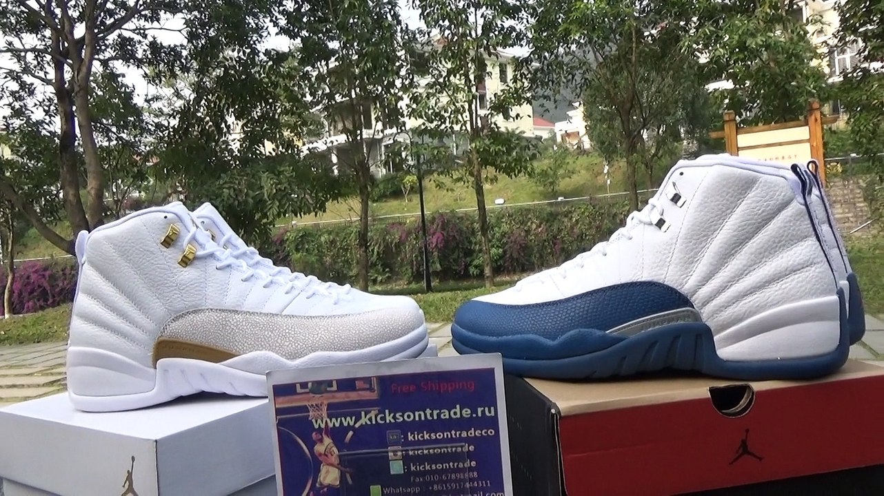 Authentic Air Jordan 12 French Blue Review from www.kicksontrade.ru