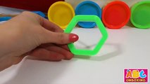 Learn Shapes With Play Doh for Children and Toddlers Playdough Learning Shapes (FULL HD)