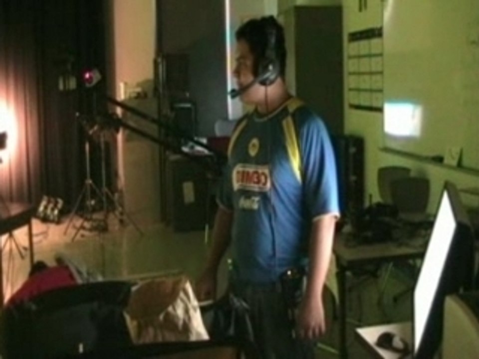 Behind the scenes
