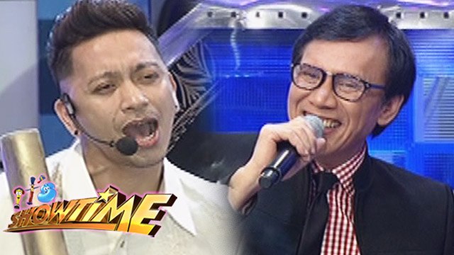 It's Showtime: Jhong wows Rey Valera