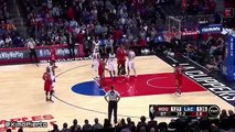 Jason Terry Pokes JJ Redick in the Eye - Rockets vs Clippers - January 18, 2016 - NBA 2015-16 Season