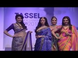 Bollywood Actress In Saree On Ramp @ Tassel Fashion Show
