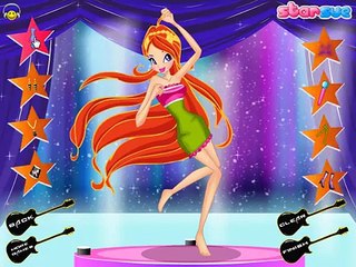 Мультик Винкс Клуб: Винкс Блум рок - звезда / Winx Bloom rock star